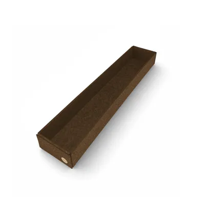 Produktbild von Aufbewahrungsbox CLEAN Filz 71 x 14 x 8 cm ohne Deckel in hellbraun meliert