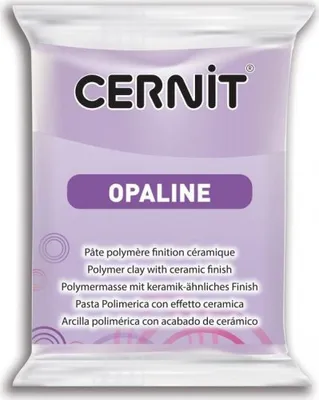 Produktbild von Cernit Polymer Clay Opaline Polymer-Ton Lilac 56 g