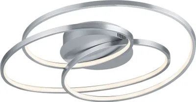 Zdjęcie produktu dla Lampa sufitowa nowoczesna wbudowany LED GALE srebrny Trio 673916007