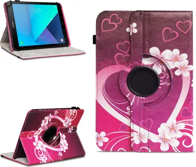 Produktbild von Schutzhülle kompatibel für Samsung Galaxy Tab 4 / 3 10.1 Tablet Hülle Case CoverFarben:Motiv 2