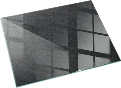 Produktbild von Textur einer Steinoberfläche – Glasbodenplatte für – Kaminofen – Kaminplatte Glas – Schutzglas – Funkenschutzplatte –Glasbodenplatte Feuerfeste – Hitzeschutzplatte – Bodenschutz aus Glas – 60x40 cm