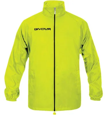 Produktbild von Givova Herren Rain Basico Jacke, gelb fluo, XXS