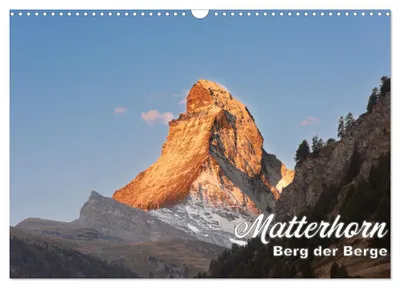 Produktbild von Matterhorn - Berg der Berge (Wandkalender 2027 DIN A3 quer), CALVENDO Monatskalender