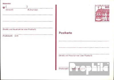Produktbild von Belege Ganzsachen BRD (BR.Deutschland) 1982 P135II Amtliche Postkarte un Burgen u. Schlösser