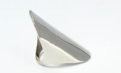 Produktbild von Edelstahl Ring Schlichtes Elegantes Design Gr. 57 = 18,1 mm Silber