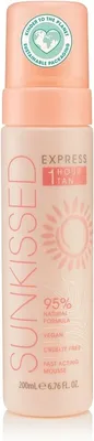 Immagine prodotto di Sunkissed 95 Percent Natural Express 1 Hour Tan Mousse 200ml