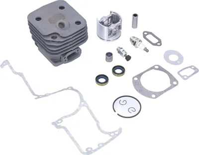 Zdjęcie produktu dla Zestaw tłoka cylindra pilarki łańcuchowej - Zawór pomocniczy - Świeca zapłonowa 52 mm do Husqvarna 61 268 272 272XP