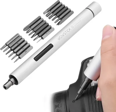 Produktbild von Wowstick 1P Mini Elektro-Schraubendreher Bohrer Akku-Schraubendreher Kit Protable Repairing Handwerkzeuge