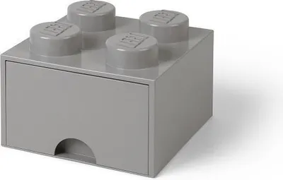 Zdjęcie produktu dla LEGO 40201740 LEGO Schubladenbox DESK DRAWER 4, 1 Schub, grau