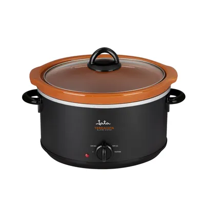 Produktbild von JATA JEOL2135 Schongarer 3,5 l 180 W Schwarz, Terrakotta