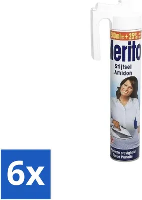 Obrázek produktu pro Merito - Škrob - 500 ml - hodnotné balení - 6 kusů