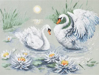 Produktbild von Magic Needle Zweigart Edition Kreuzstich Set "Hochzeitswalzer", Zählmuster, 41x31cm