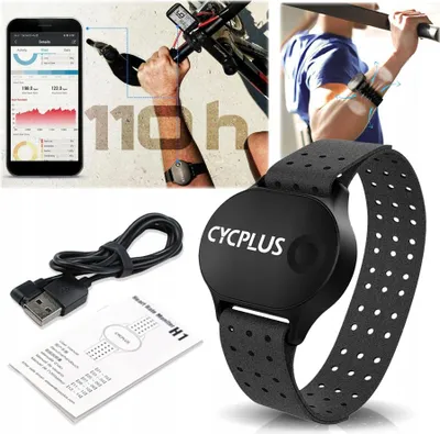 Image de Capteur de pouls Cycplus H1 Noir Noir One Size