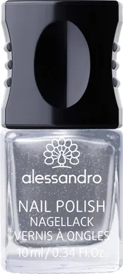 Productafbeelding van alessandro 74 Silver, 10 ml, Zilverkleurig, Silver, Kleur, Glans, Fles