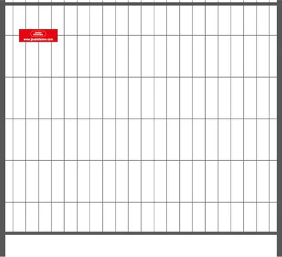 Produktbild von Mobilzaun / Bauzaun - Ausgleichselement Breite: 2,20 m / Höhe: 2,00 m