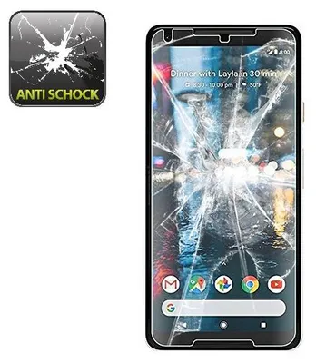 Produktbild von 3x Panzerfolie für Google Pixel 2 ANTI-SCHOCK Displayfolie Displayschutz HD KLAR