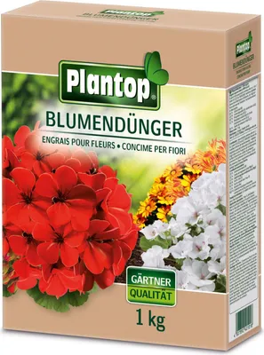Produktbild von Blumendünger 1kg, Spezialdünger für alle Beet- und Balkonpflanzen