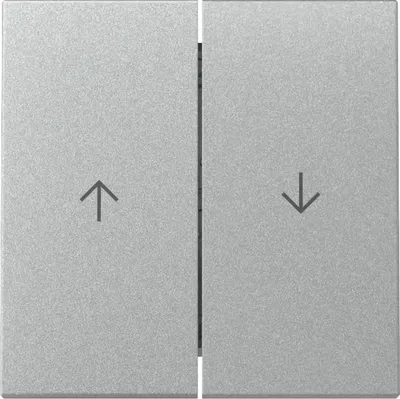 Produktbild von GIRA 329426 Wippe 2fach Pfeil System 55 Farbe Alu