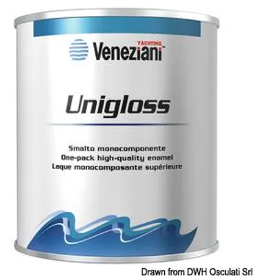 Produktbild von VENEZIANI Unigloss Lack weiß 0.5 l Osculati 65.005.01BI