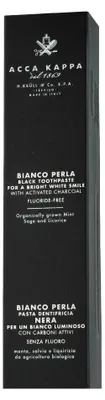 Produktbild von Acca Kappa Schwarze Fluoridfrei Zahnpasta mit Aktivkohle 100 ml