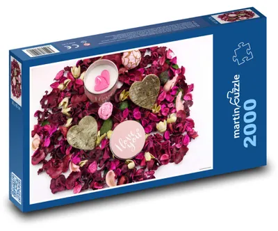 Zdjęcie produktu dla martinpuzzle - Puzzle 2000 - Prezent na Walentynki