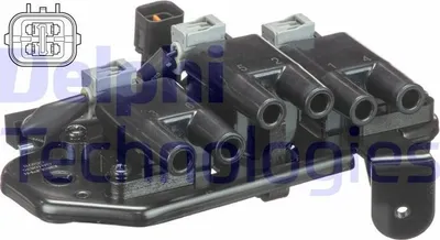 Produktbild von DELPHI GN10835-12B1 Zündspule 12V für HYUNDAI SANTA FÉ I (SM) COUPE (GK) TIBURON Coupe