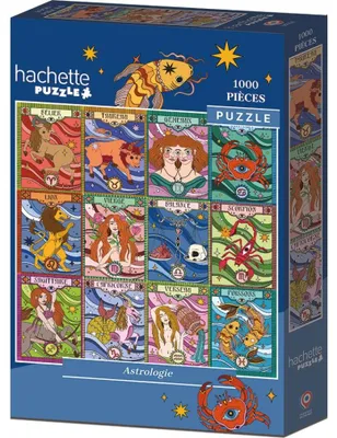 Zdjęcie produktu dla Puzzle 1000 elementów Hachette Astrologia