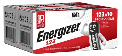Produktbild von 20x Energizer 123 CR123A Lithium Batterie 3V – EL123AP – Vorratspack