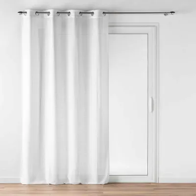 Produktbild von Gardine mit Ösen im Leinenlook, LUOLINE, 140 x 280 cm