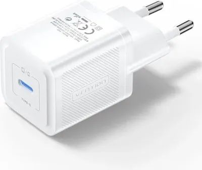 Produktbild von 20W GaN Ladegerät Wandladegerät USB-C Weiß