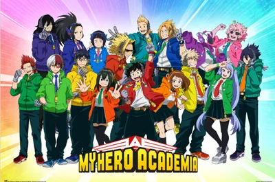 Produktbild von Poster my hero academy hero fes.