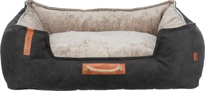 Produktbild von TRIXIE BE NORDIC Bett Föhr - schwarz/sand - 60 × 50 cm