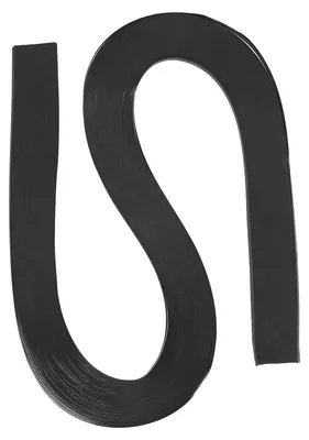 Quilling-Streifen Papier 120 Stk. 5 mm × 54 cm Schwarz