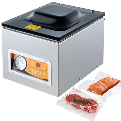 Produktbild von Vakuumverpackungsgerät mit 260 Watt Leistung, Edelstahlgehäuse und maximalem Unterdruck von -100 kPa