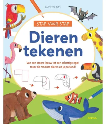 Produktbild von Deltatiere Schritt für Schritt zeichnen