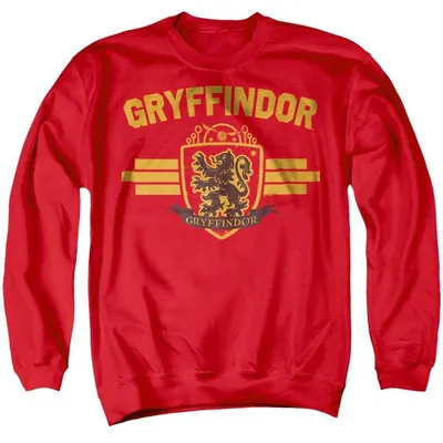 Produktbild von Harry Potter - "Gryffindor Quidditch" Sweatshirt für Herren/Damen Uni, Langärmlig TV35978 (M) (Rot)