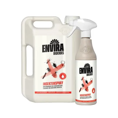 Produktbild von Envira Universal Insekten Abwehrspray im Nachfüllpack 2L+500ml