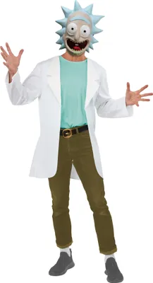 Produktbild von Rick And Morty - Kostüm Set für Herren/Damen Uni BN5858 (L) (Blau/Weiß)