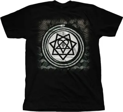 Produktbild von HIM Album Symbols Black M T-Shirt