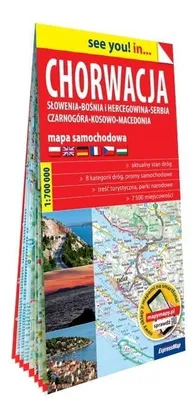 Zdjęcie produktu dla Mapa samochodowa Chorwacja i Słowenia 1:700 000