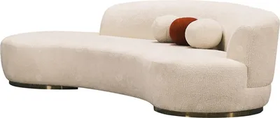 Produktbild von Gruppe Polstersofa Dreisitzer Puff Sofa 3 Sitzer Stoffsofa 4tlg Weiß