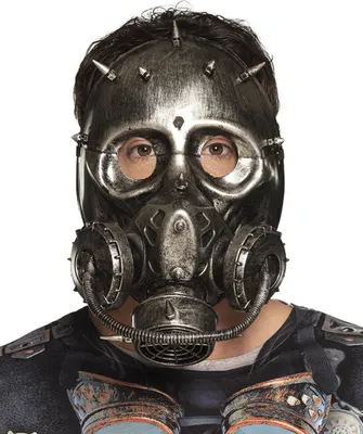 Produktbild von Steampunk-Maske Gasmaske schwarz