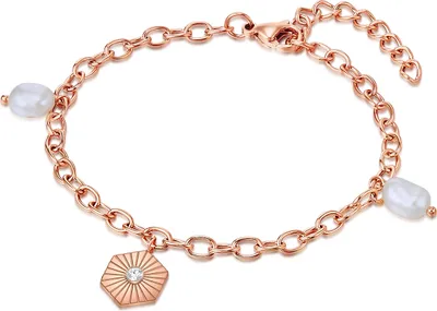 Produktbild von Valero Pearls Armband Edelstahl Preciosa Süßwasser-Zuchtperle 17,0 cm Basislänge + 3,0 cm Verlängerung 50100139