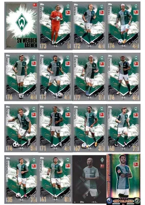 Produktbild von Topps Match Attax Bundesliga - 2023/24 - Mannschaftspaket - SV Werder Bremen
