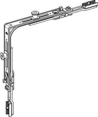 Immagine prodotto di ROTO E-Tec Control NT/NX azionamento angolare MVS 1P / 1V perno argento
