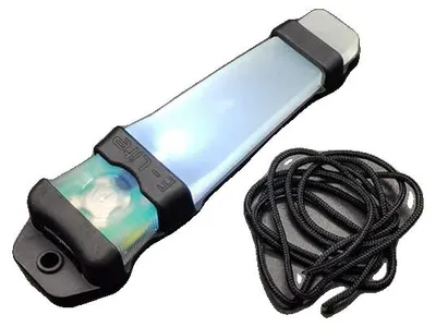 Immagine prodotto di Torcia frontale, impermeabile, con luce LED, colore bianco e nero