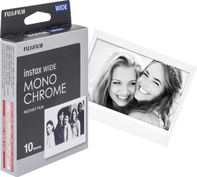 Produktbild von Fujifilm Instax Wide Monochrome WW 1 - Schwarz-/Weiß-Sofortfilm