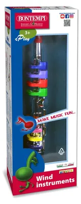 Produktbild von Bontempi 32 4431, Spielzeug-Musikinstrument, Klarinette, 3 Jahr(e), 112 g, Mehrfarbig
