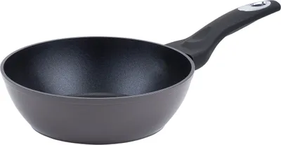 Obrázek produktu pro Resto Kitchenware Pavo, Kulatý, Univerzální pánev, Černá, PFLUON, Pavo, Hliník