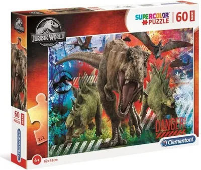 Immagine prodotto di Puzzle Maxi Clementoni 60 pz Jurassic World Avventura